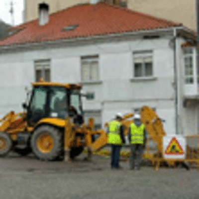 ESPECIAL - ONTE COMEZARON AS OBRAS NA RA ORENSE DE A GUARDA