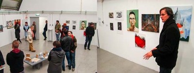 ESTUDANTES DA ESCOLA SUPERIOR GALLAECIA EXPEM NA FUNDAO BIENAL DE CERVEIRA