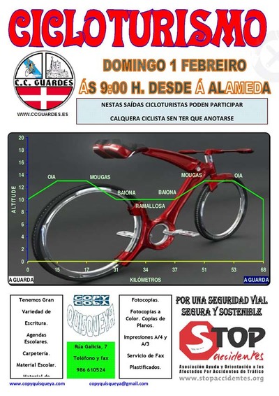 EL CC GUARDS INICIA ESTE DOMINGO LA TEMPORADA DE BICICLETA DE CARRETERA