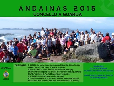 ANDAINAS A GUARDA 2015