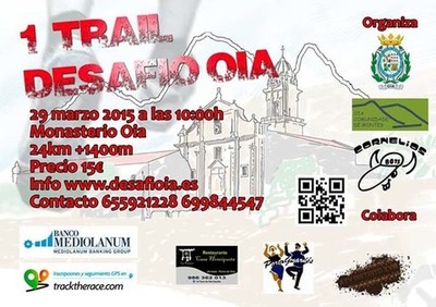I TRAIL DESAFO OIA O 29 DE MARZO DE 2015