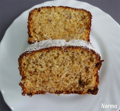 RECETA: BIZCOCHO DE MERMELADA DE HIGOS Y NUECES