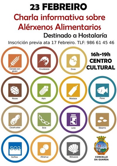 CHARLA INFORMATIVA SOBRE ALRXENOS NO CENTRO CULTURAL DE A GUARDA O DA 23 DE FEBREIRO
