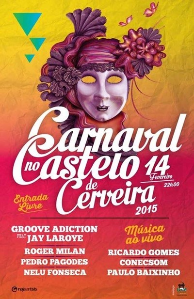 FOLIA CARNAVALESCA INVADE CASTELO DE CERVEIRA A 14 DE FEVEREIRO 