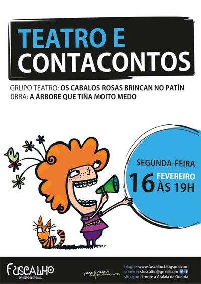 TEATRO E CONTACONTOS PARA OS MAIS PEQUENOS ESTE LUNS NO FUSCALHO