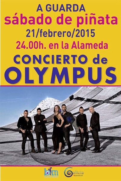 A ORQUESTRA OLYMPUS ACTUAR ESTE SBADO DE PIATA NA GUARDA