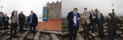 O CONSELLEIRO DE CULTURA E EDUCACIN COMPROBA O RESULTADO DAS OBRAS REALIZADAS NA CATEDRAL DE TUI E SINLAAS COMO IMPULSO AO ATRACTIVO DUN DOS NOSOS MONUMENTOS MIS SENLLEIROS