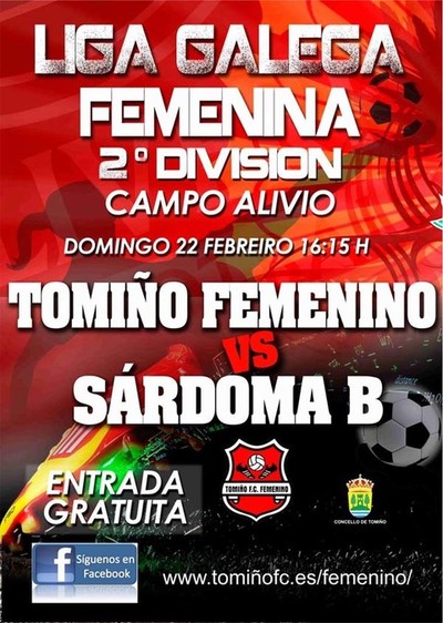 ESTE DOMINGO TOMIO FC FEMENINO - SRDOMA B