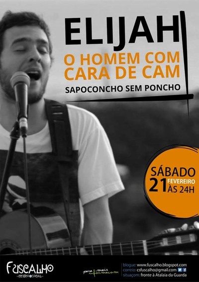 CONCERTO DE ELIJAH ESTE SBADO NA GUARDA