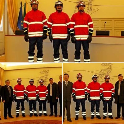 BOMBEIROS DO CONCELHO RECEBEM NOVO EQUIPAMENTO DE PROTEO INDIVIDUAL