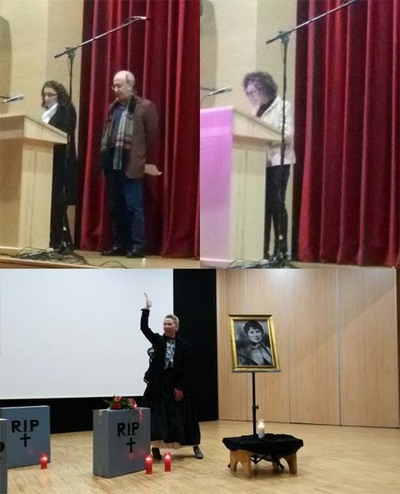 O ROSAL RECOECEU A ROSALA DE CASTRO CUN ACTO PBLICO