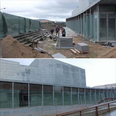 RETOMADAS OBRAS DE REMODELAO DA PRAA DA GALIZA EM VILANOVA DE CERVEIRA