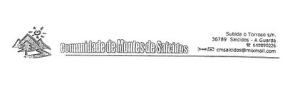 A COMUNIDADE DE MONTES DE SALCIDOS INFORMA DA SUBASTA DE MADEIRA DE PINO