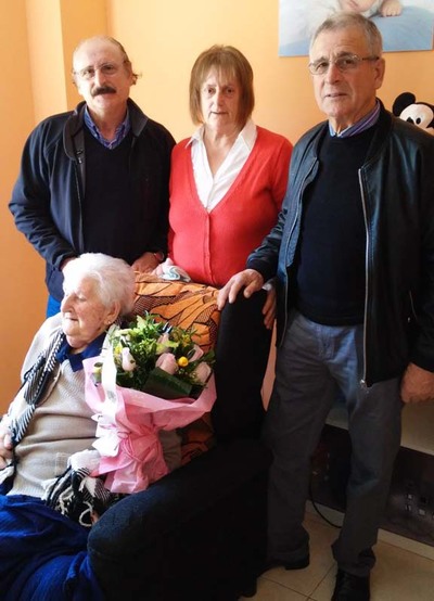 PARABNS PARA ARGENTINA LVAREZ VICENTE, 100 ANOS!