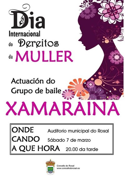 O ROSAL CONMEMORA O DIA INTERNACIONAL DOS DEREITOS DA MULLER ESTE SBADO 7 DE MARZO