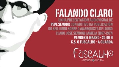 APRESENSENTAOM AUDIOVISUAL DE FALANDO CLARO O DA 6 NO CS FUSCALHO DE A GUARDA