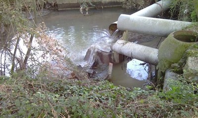 A CHMS SANCIONA O CONCELLO DE TUI POLOS VERQUIDOS NO REGATO SAN MARTIO (TUI) 