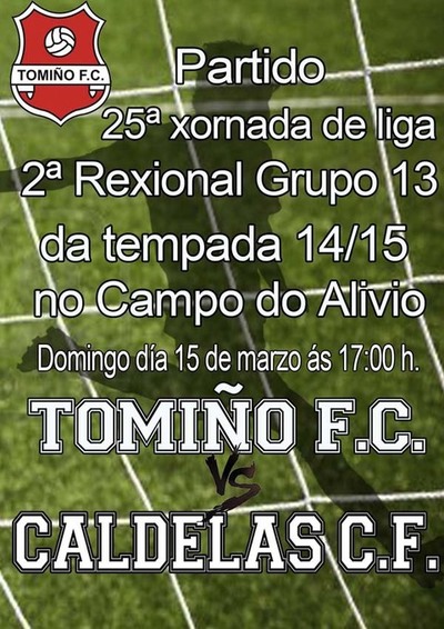 ESTE DOMINGO TOMIO FC- CALDELAS CF