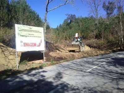 CONSTRUO DOS RESERVATRIOS PARA O ABASTECIMENTO DE GUA EM COVAS AVANA A BOM RITMO 