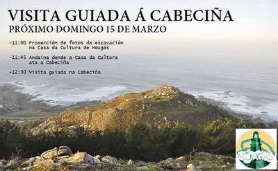 VISITA GUIADA  COMPLEXO ARQUEOLXICO DA CABECIA ESTE DOMINGO EN MOUGS-OIA