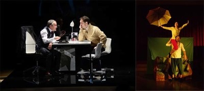 -O CRDITO- CON ANTONIO DURN ?MORRIS- E PEDRO ALONSO CHEGA ESTE VENRES AO TEATRO MUNICIPAL DE TUI