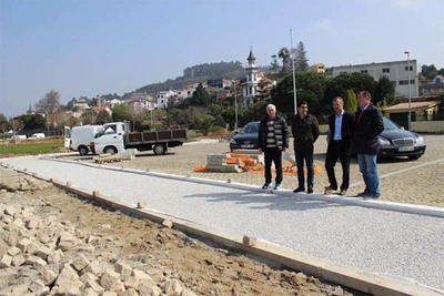 MIGUEL ALVES VISITOU AS OBRAS QUE ESTO A TRANSFORMAR SEIXAS