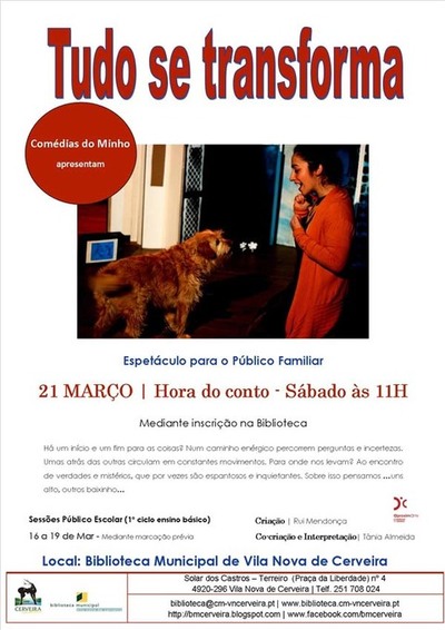 HORA DO CONTO - MARO 2015 - NA BIBLIOTECA DE VILANOVA DE CERVEIRA