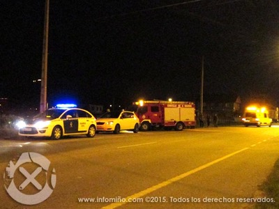 UNHA PERSOA RESULTOU FERIDA LEVE NA GUARDA TRAS UNHA SADA DE VA