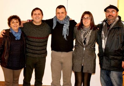 XAVIER VENCE PRESENTA A CANDIDATURA -BNG-ASEMBLEAS ABERTAS- ENCABEZADA POR NGEL BAZ PARA AS ELECCINS MUNICIPAIS DA GUARDA