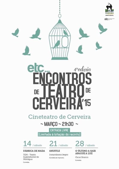 DIA MUNDIAL DO TEATRO: SCAR BRANCO ENCERRA ETC.. 2015 