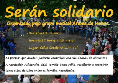 SERN SOLIDARIO O 2 DE ABRIL EN TUI