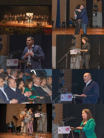 A PORTAVOZ DO BNG EN EUROPA, ANA MIRANDA, E O ALCALDE DE ALLARIZ, FRANCISCO GARCA PRESENTARON A CANDIDATURA BNG-ASEMBLEAS ABERTAS DE TOMIO