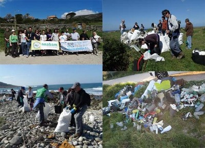 TAL E COMO ESTABA PREVISTO,  A COSTA DE OIA UN POUQUIO MIS LIMPA