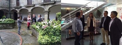 NUNO VIEIRA E BRITO VISITOU AQUAMUSEU DO RIO MINHO E CONVENTO SAN PAYO