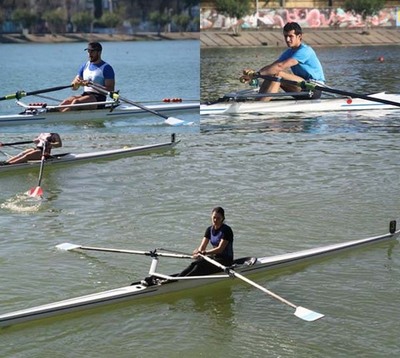 BUENAS SENSACIONES PARA LOS REMEROS DEL CLUB REMO DO MIO TUI EN EL TRIAL DE PRIMAVERA CELEBRADO EL PASADO FIN DE SEMANA EN SEVILLA