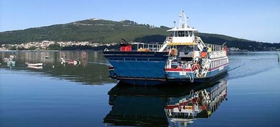 O FERRY QUE UNE A GUARDA E CAMINHA RETOMA AS SAS VIAXES O VENRES DA 3