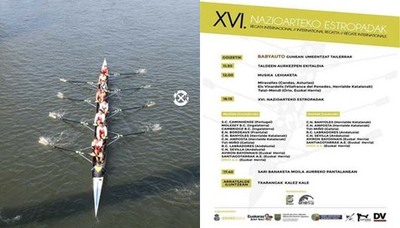 EL CLUB REMO DO MIO-TUI EL UNICO CLUB GALLEGO QUE PARTICIPARA EN LA XVI REGATA INTERNACIONAL DE ORIO 