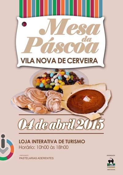 MESA DA PSCOA PROMOVE DOARIA TPICA DURANTE O DIA DE SBADO