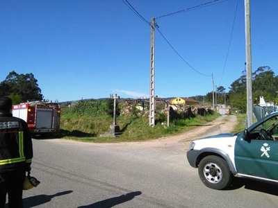 UNHA DISPUTA ENTRE DOUS VECIOS MOVILIZA S MEDIOS DE EMERXENCIAS EN ESTS-TOMIO