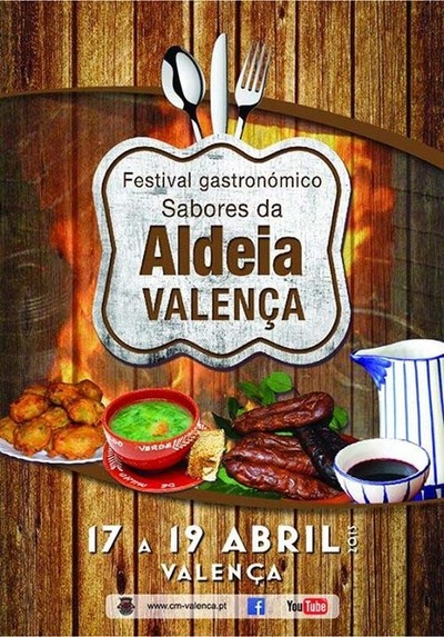 FESTIVAL GASTRONMICO SABORES DA ALDEIA DE 17 A 19 DE ABRIL NA FORTALEZA DE VALENA