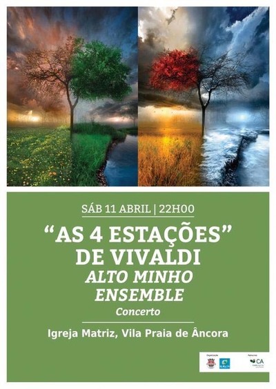 IGREJA MATRIZ DE VILA PRAIA DE NCORA VAI ACOLHER CONCERTO AS 4 ESTAES DE VIVALDI NO SBADO