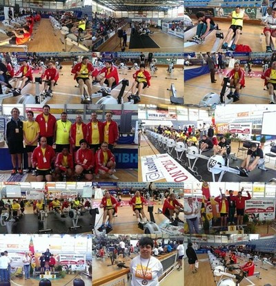 CLUB POLIDEPORTIVO SAN XERNIMO EMILIANI NO CAMPIONATO NACIONAL PORTUGUS DE REMO ERGMETRO