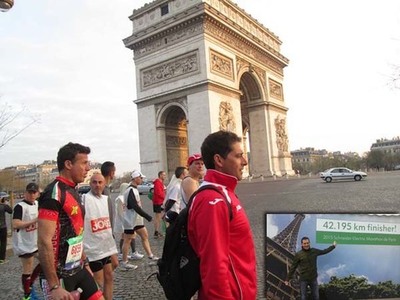 SUFRIDA MARATN DE ARMANDO VERDE EN PARS