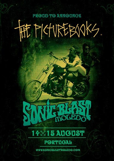 THE PICTUREBOOKS REGRESSAM EM AGOSTO PARA O SONICBLAST MOLEDO