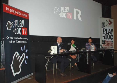 DOCUMENTAIS DO FESTIVAL PLAY-DOC, EN DIRECTO, EN R