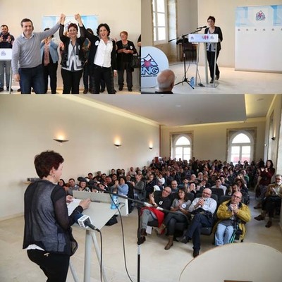 O BNG-ASEMBLEAS ABERTAS DE TUI PRESENTOU A SA CANDIDATURA PARA AS VINDEIRAS ELECCINS MUNICIPAIS CON CARME NEZ COMO CABEZA DE LISTA