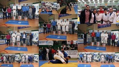 OCHO MEDALLAS EN CAMPEONATO GALLEGO INFANTIL CADETE DE JUDO PARA EL CLUB DE JUDO DO-MAJO