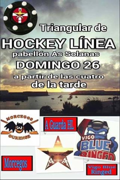 TRIANGULAR AMISTOSO DE HOCKEY LIA ESTE DOMINGO NA GUARDA