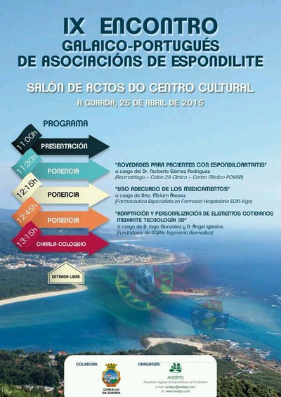 IX ENCONTRO GALAICO-PORTUGUS DE ASOCIACINS DE ESPONDILITE ESTE SBADO NA GUARDA