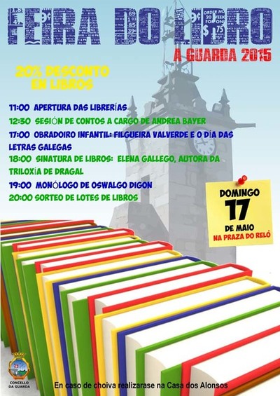 O CONCELLO DA GUARDA ORGANIZA A FEIRA DO LIBRO CON DESCUENTOS DUN 20% NOS EXEMPLARES